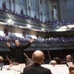 Andris Nelsons recently with Boston Symphony Orchestra